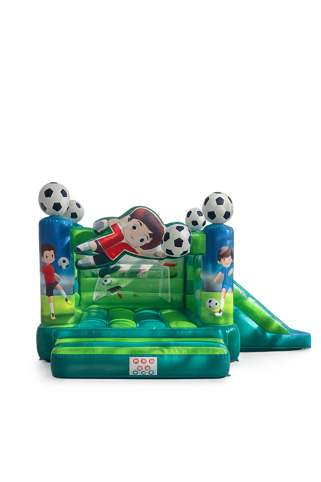 Fußballhüpfburg
